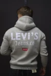 LEVİS Sırt Baskılı Kapuşonlu Sweat (1)