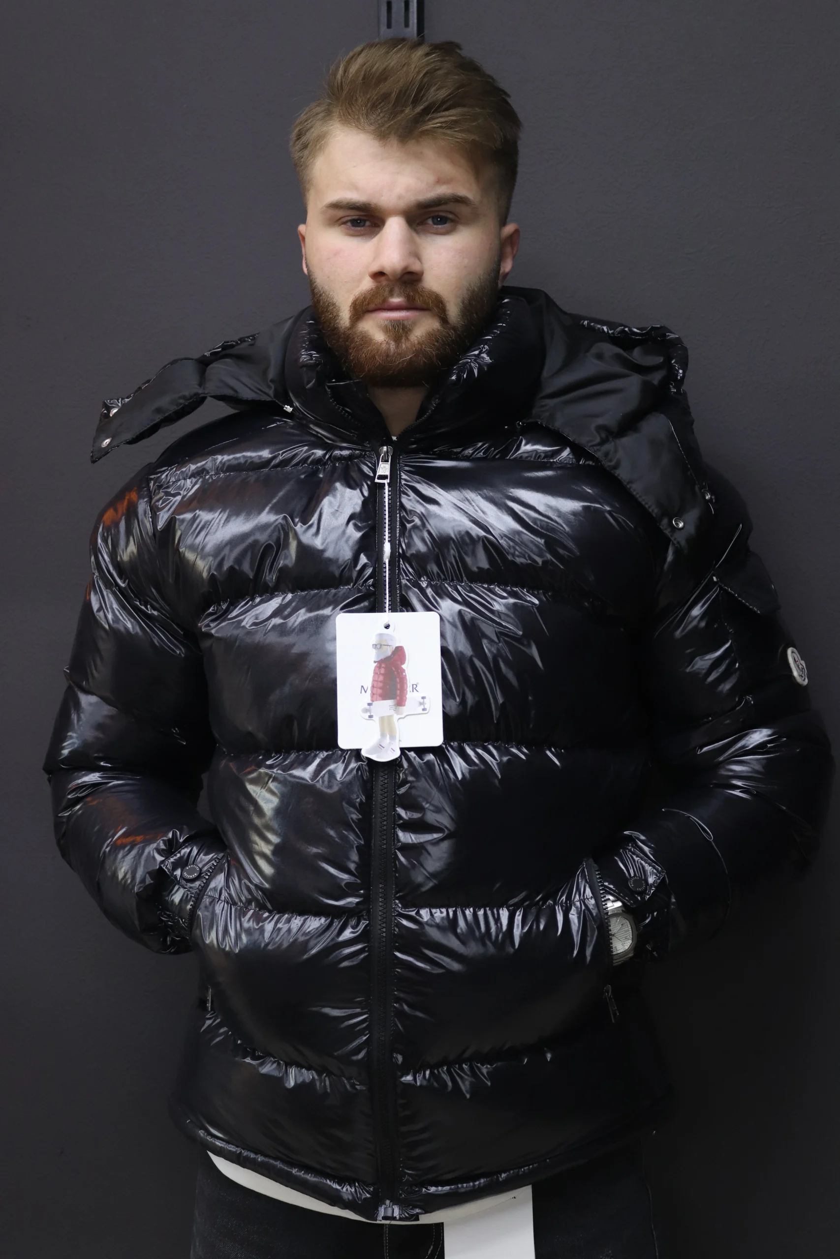 Moncler parlak şişme mont (2)