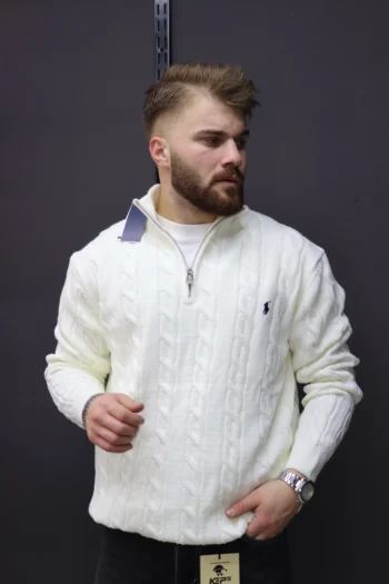 Polo Ralph Lauren Yarım Fermuar Örme Triko